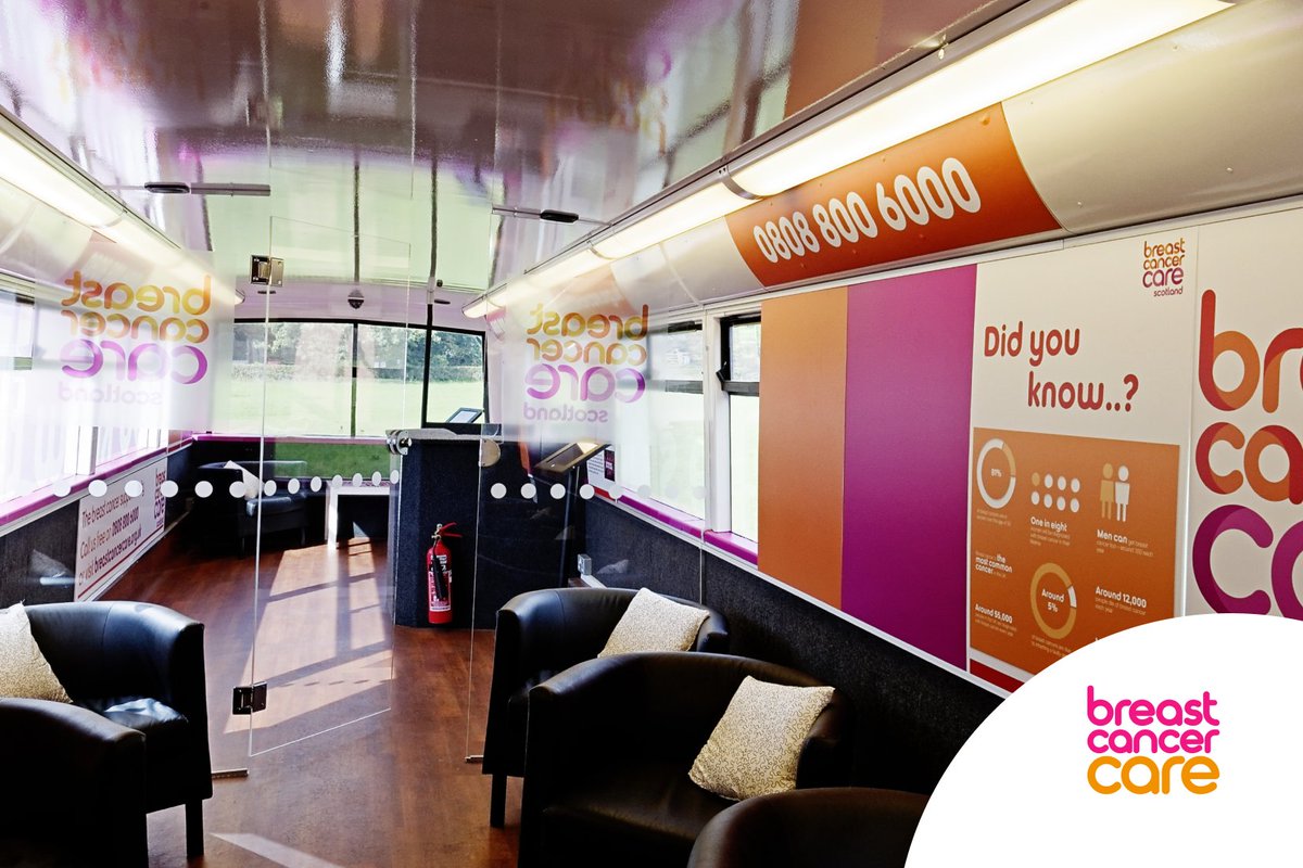 Sometimes we get so carried away showing our beautiful bus wraps we don't show you the inside. We love turning our buses into functional spaces, this is a TBT from being on the road with Breast Cancer Care.

#wemakeevents #commbus #roadshowbus #promobus #promotionalbus