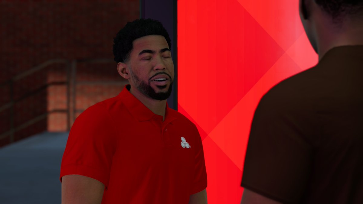 ohhhthatsMari's tweet photo. LMAO Jake from StateFarm #NBA2K22 #XboxShare https://t.co/YYZunt7ChC