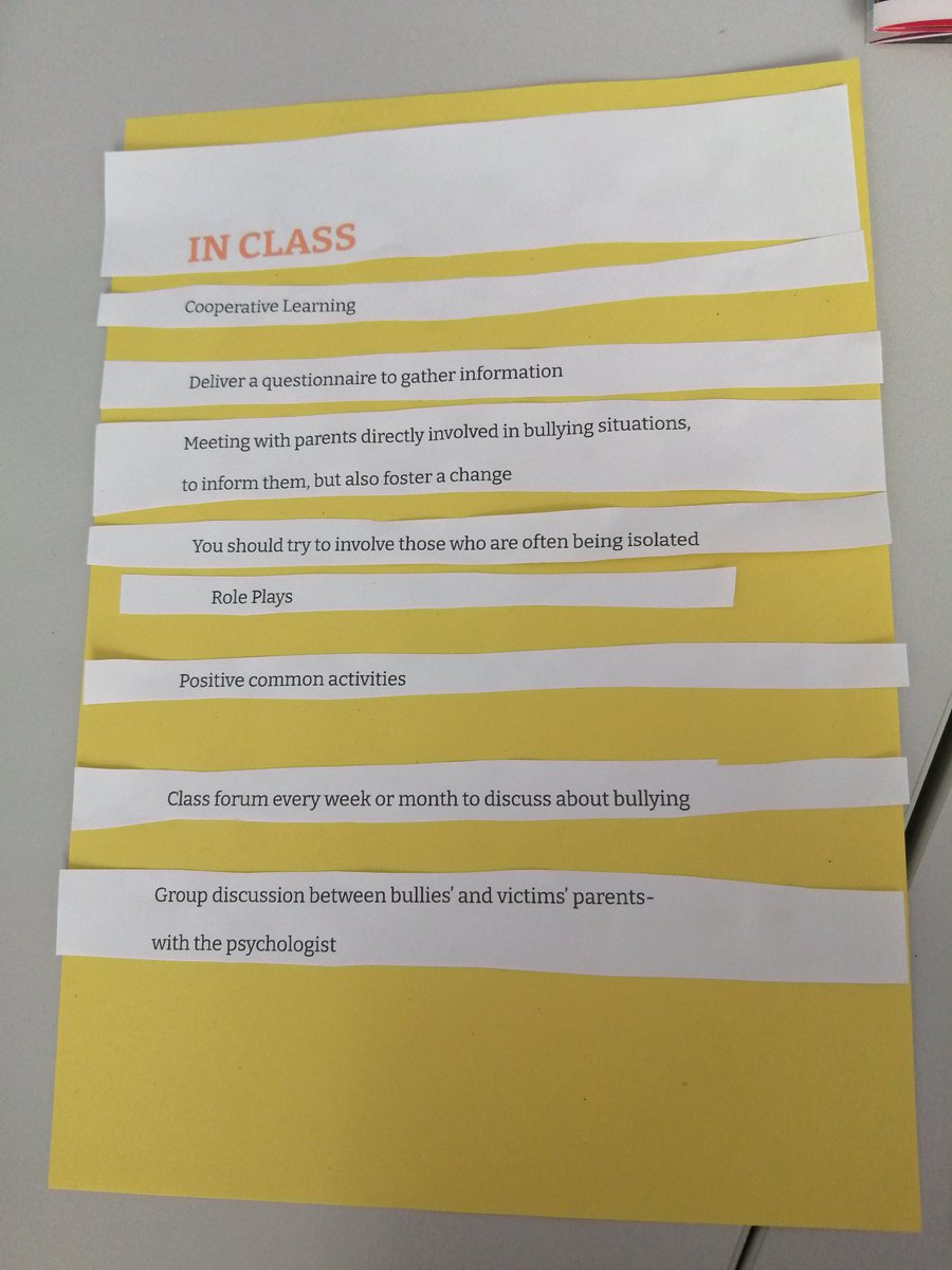 NEE_CEPSevilla's tweet photo. Working about Bullying Prevention. Looking for solutions in three levels, centre, class and individual intervention Erasmus KA104 Berlin @CEPdeSevilla @sepiegob @FormacProfAnd https://t.co/tDnj2Uer19