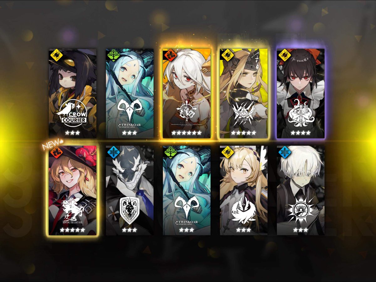 HinakoDango's tweet image. Took me 40 pulls, all i wanted is genevieve and uriel dupe....well atleast it makes her skill preemptive😂😭
#AlchemyStars #OceanSovereign
