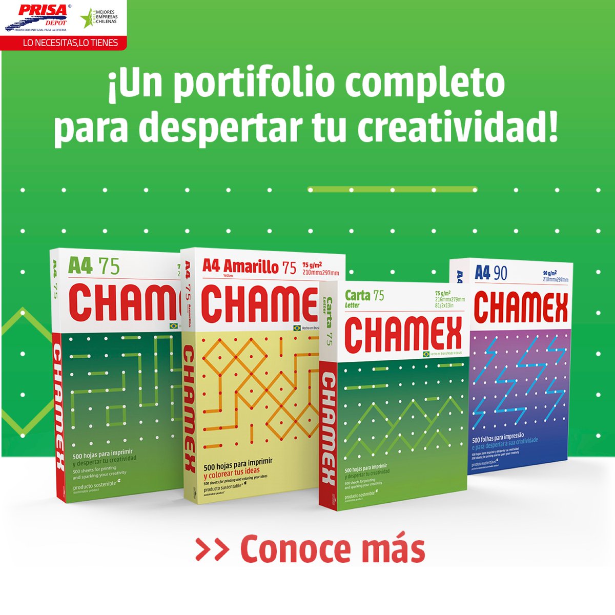 prisadepotchile's tweet photo. Encuentra el mejor portafolio de papelería que ofrece Chamex en Prisa Depot: https://t.co/s2iTsiQT1A
WhatsApp: +56 963066972
Lo que necesitas en papel de calidad...
#Prisa #Papel #SomosPrisa #PrisaDepotChile #Chamex https://t.co/WMc3h97yo9