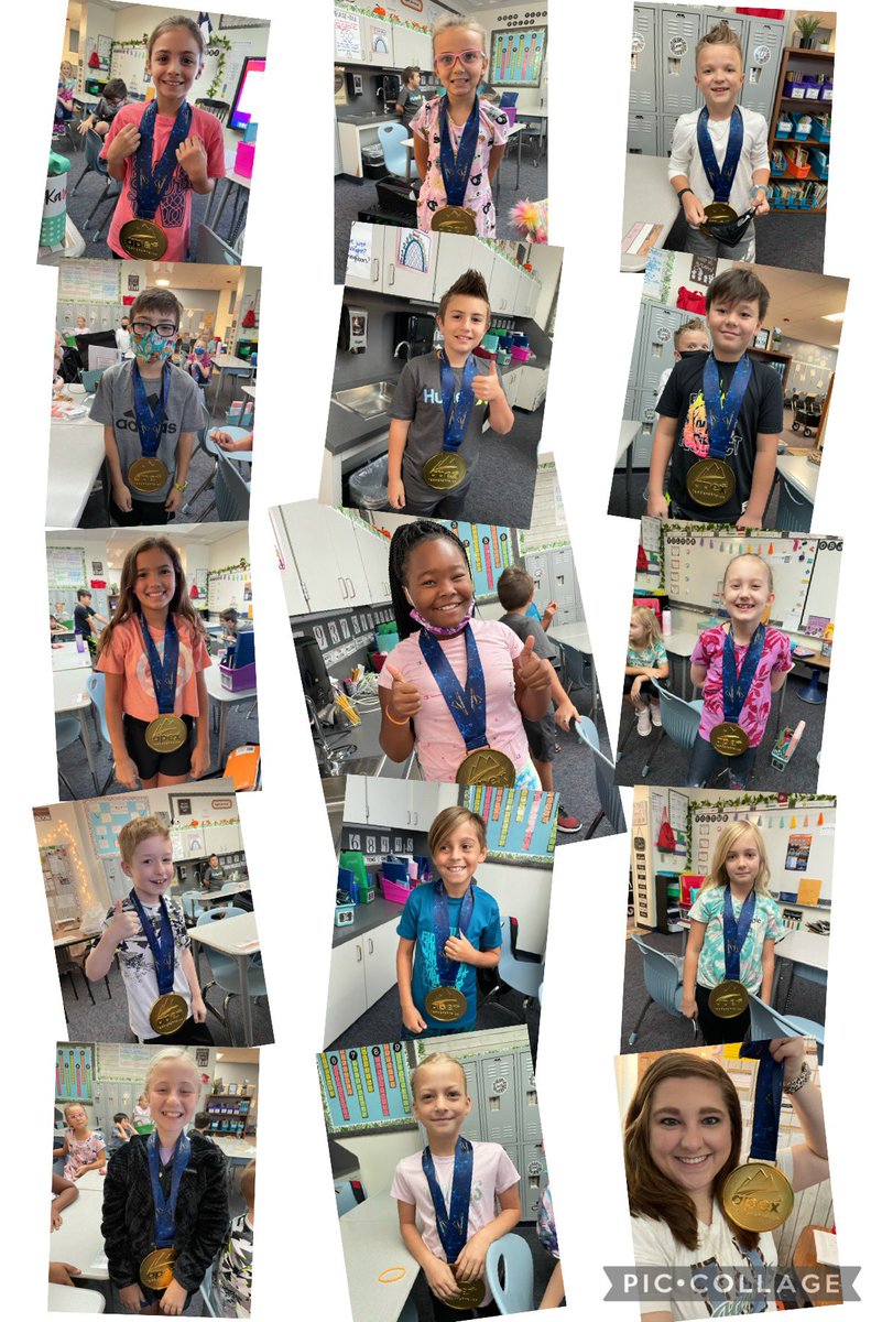 Woo-hoo! We are excited and honored to be the first class to win the APEX medal! It’s heavy! 🏅 #walelm #mymisd