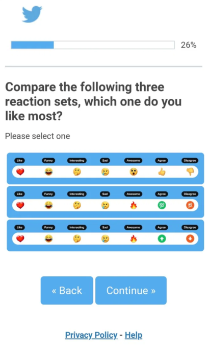 website_techs's tweet photo. #WebsiteTechNews #websiteadmin #websitecareers #websitefeeds Twitter users in Turkey can now emoji-react to tweets: Starting today, Twitter is testing Tweet Reactions in Turkey for a limited time. Users in... https://t.co/k1DSK9mJ18 https://t.co/XY2Zjhgoc2