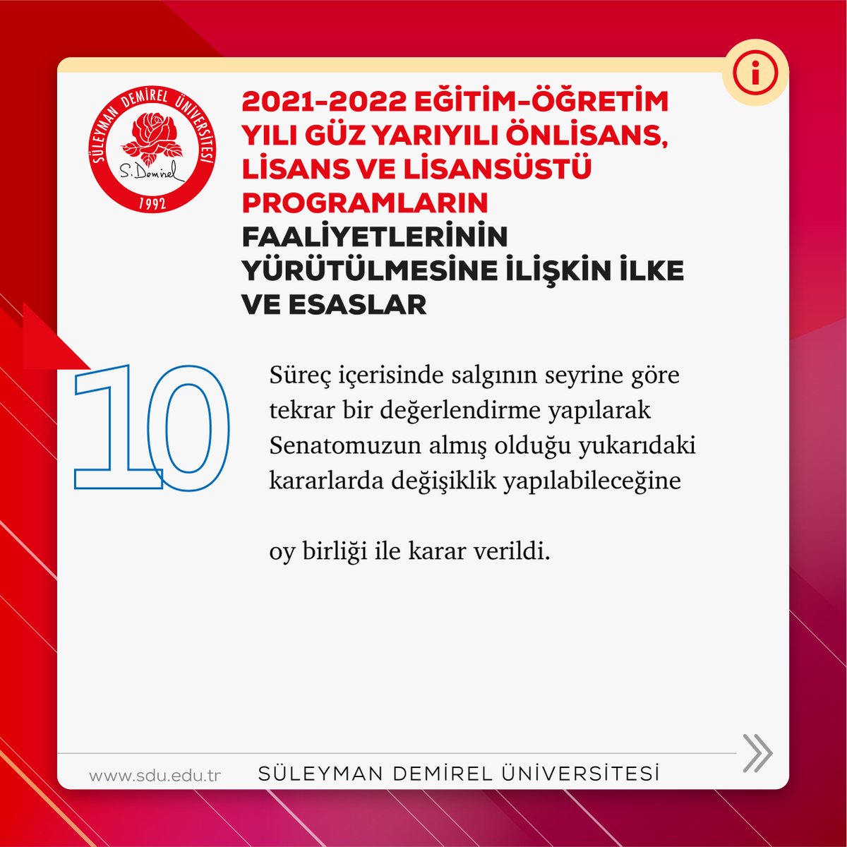 SDÜ (@sd_universitesi) on Twitter photo 