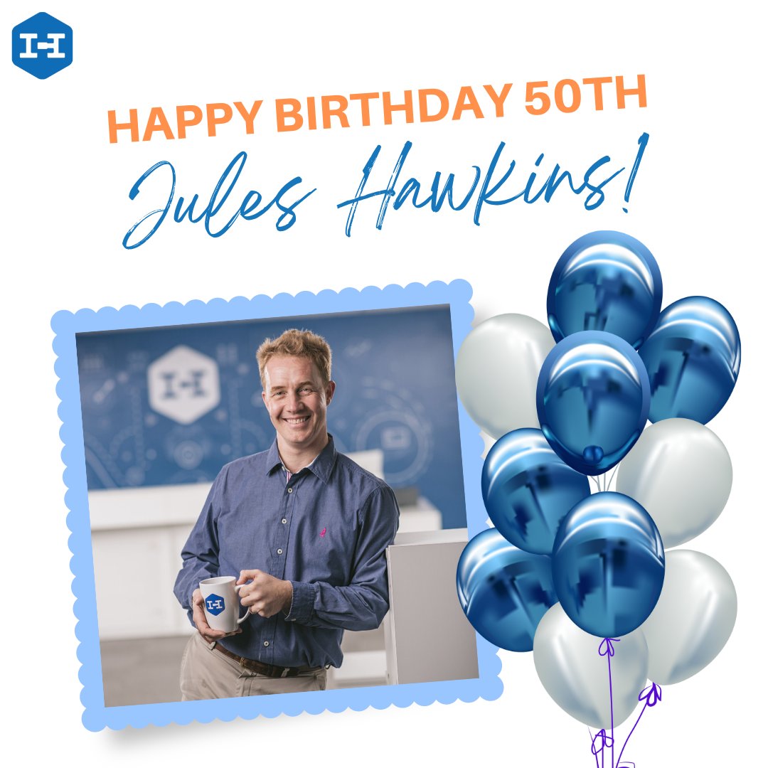 Happy birthday Jules!  Have a fabulous day! 🥳 #happybirthday #happy50th #yqg