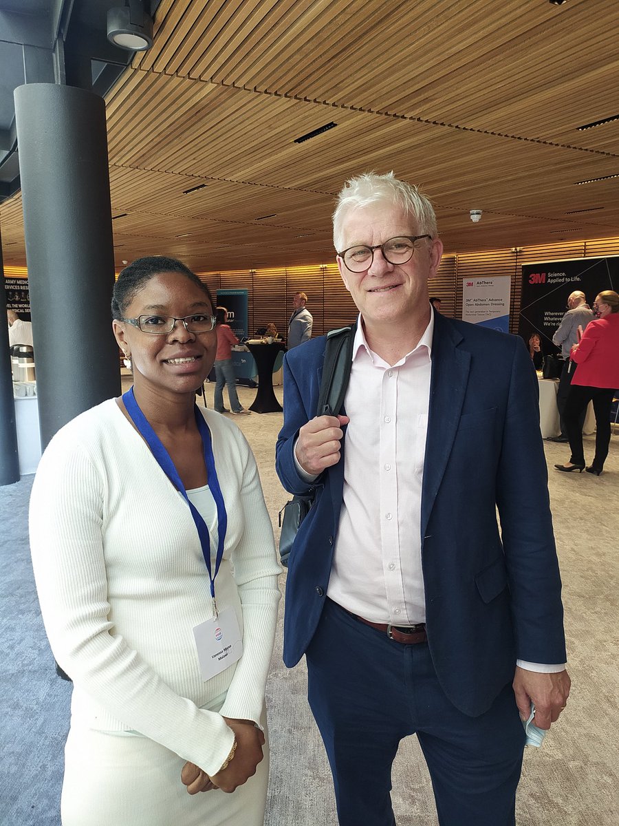 One of the best things about the face to face part of a hybrid meeting is that you can catch up with old friends like Vanessa Msosa surgeon from Malawi currently undertaking a breast surgery fellowship in UK <a href="/WSESurgery/">World Soc Emerg Surg</a> #WSES2021