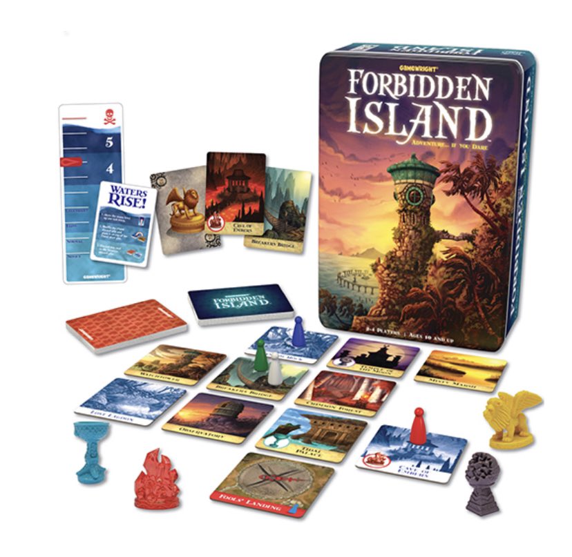 AHSGamingClub's tweet photo. Featured Game: Forbidden Island  https://t.co/nD5lgGCQDK Mensa Best Mind Game Award 2010. Endless ways to lose, one way to win. #gaming #blazernation #mensa #cooperativegaming https://t.co/euJFi7l7v3