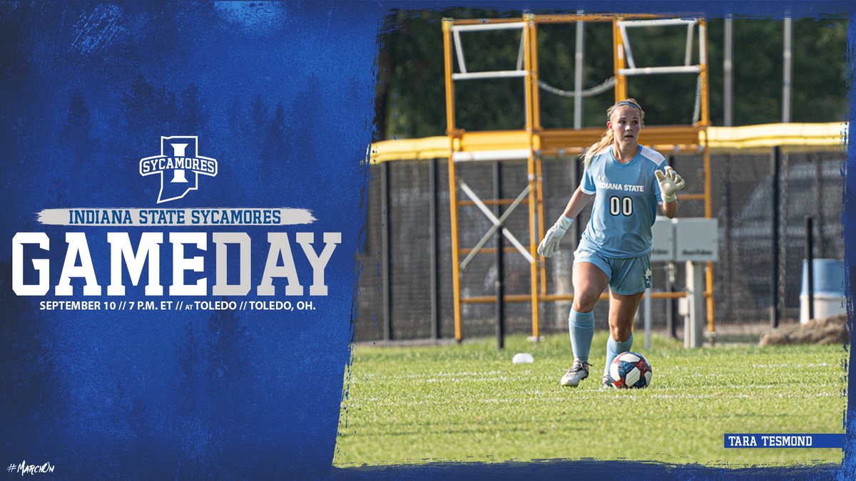 IT'S GAME DAY! We are back on the road tonight in Toledo! 

🆚 Toledo
📌 Toledo, OH.
🕖 7 p.m. ET
🏟️ Paul Hotmer Field
📊 sycamor.es/3niSmmv
📰 sycamor.es/3BU6jvg

#MarchOn