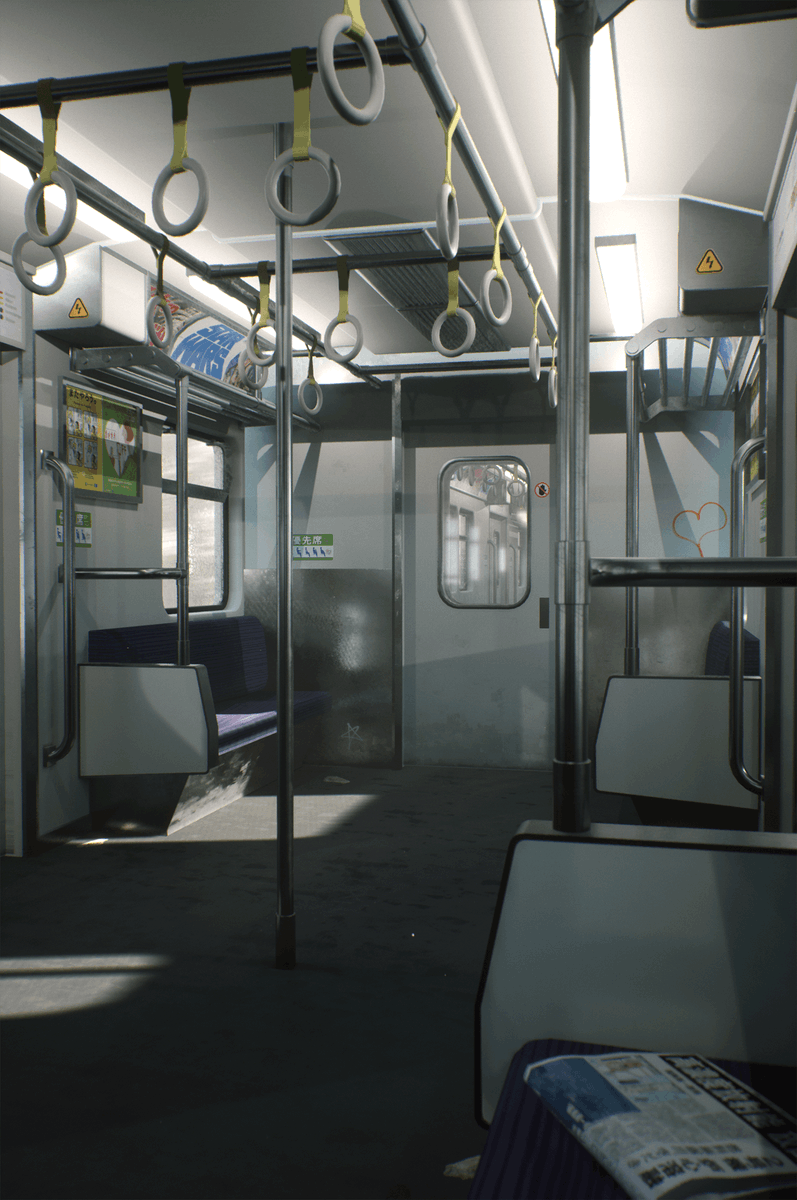TheRookiesCO's tweet photo. Member Level: PLAYER - Japanese Train Carriage by Luke Odufona from @StaffsUni - https://t.co/vyl1IXptxJ
#3DSMax #UnrealEngine4 #Substance3DPainter #AdobePhotoshop #QuixelSuite #3d #3dart #3dartist #artist #art #conceptart #digitalart #instaart #gamedev #indiedev #design https://t.co/BkK9TflcsU