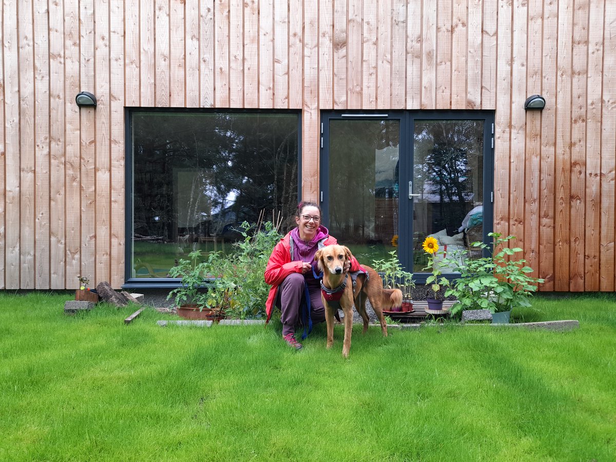 CHTScotland's tweet photo. Extremely pleased to announce shortlisting in #RuralHousing category of @ScotLandEstates #HelpingItHappen Awards!

Collaborative project w/ local families &amp; @Rothiemurchus provided #affordable #selfbuild w/ no public subsidy.

https://t.co/7r2b41IrE3

#Aviemore #communityled https://t.co/5NvQVKmgfH