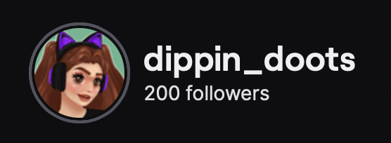 dippin_doot's tweet photo. okay everyone I'm back on twitter!! And guess what? Thanks to all of you lovely people we have reached a milestone in Doots County. I appreciate y'all so much and I'm so excited to continue to watch us grow <3 https://t.co/OJXfWjNNjC