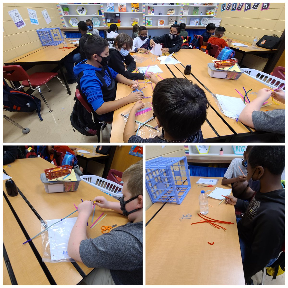 jwest8378's tweet photo. 6th Tech Ed Ss using designing &amp; engineering skills to build roller coasters! #steam #BetterTogether @JEFCOED @FultondaleElem @JEFCOEDTech https://t.co/Iu4xuyg641