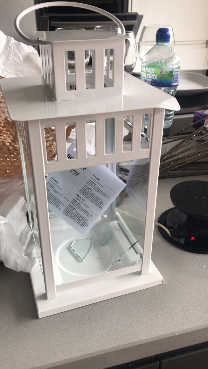 loumeakings's tweet photo. @IKEAUK trying to organise a wedding in 2 weeks for my terminally ill partner….50% arrived damaged well worth the extortionate delivery charges!!! https://t.co/linIK2nYR6