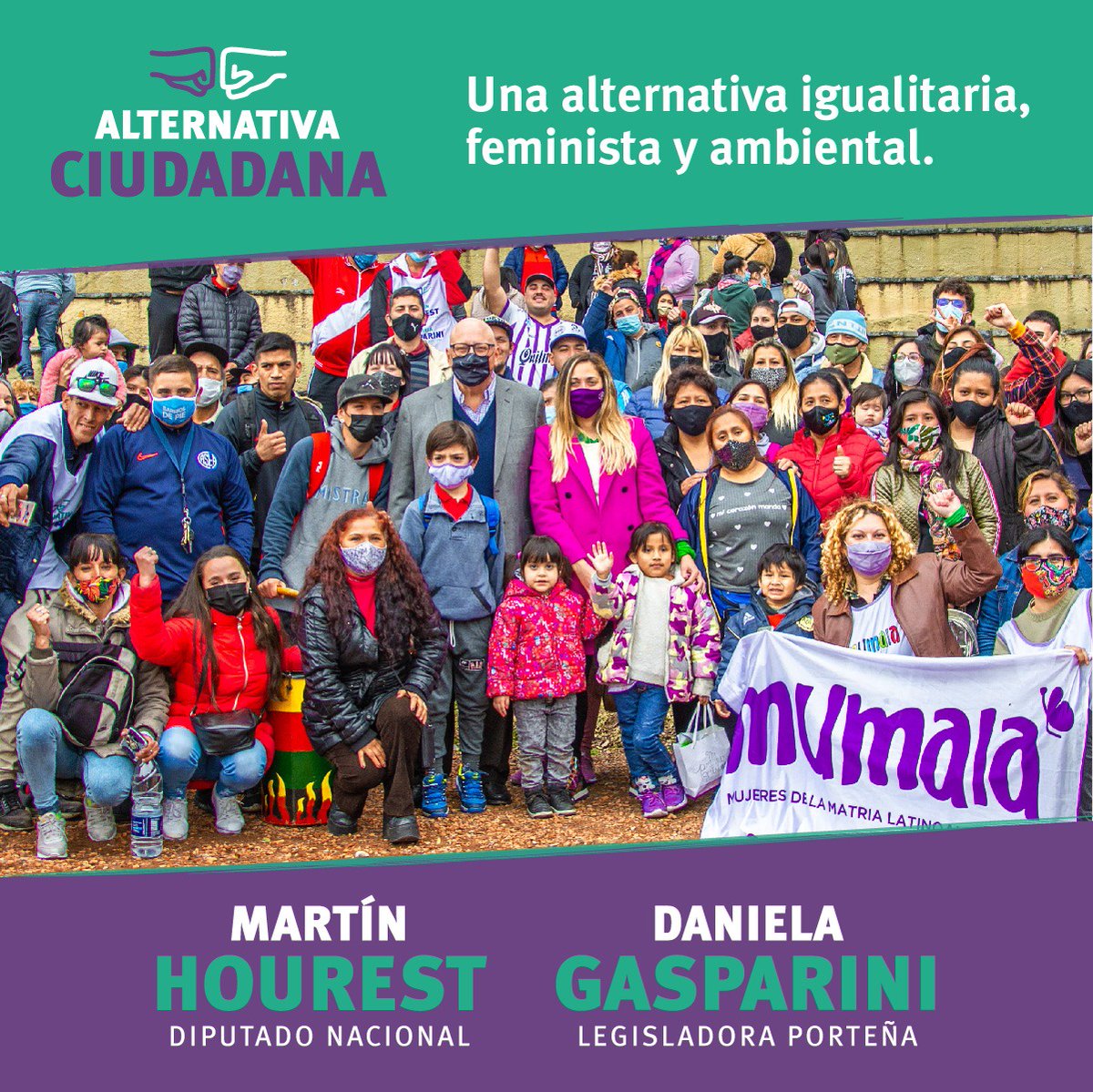 MHourest's tweet photo. Este 12 de Septiembre, votá por una #AlternativaCiudadana, Igualitaria, Feminista y Ambiental.

#HourestDiputado
#GaspariniLegisladora https://t.co/UbfeLgMWsQ