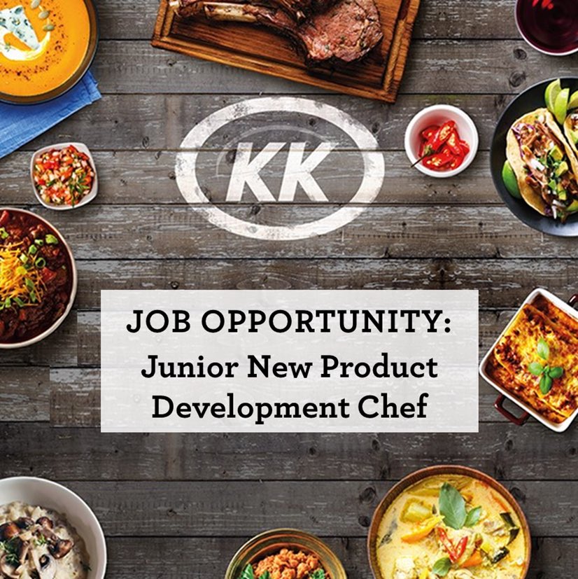 KK are pleased to announce that an opportunity has arisen for a Junior New Product Development Chef to join our highly creative NPD team! If you are interested in applying, please contact Karen Conway - karenconway@kkfinefoods.com for further info! 
#joinourteam