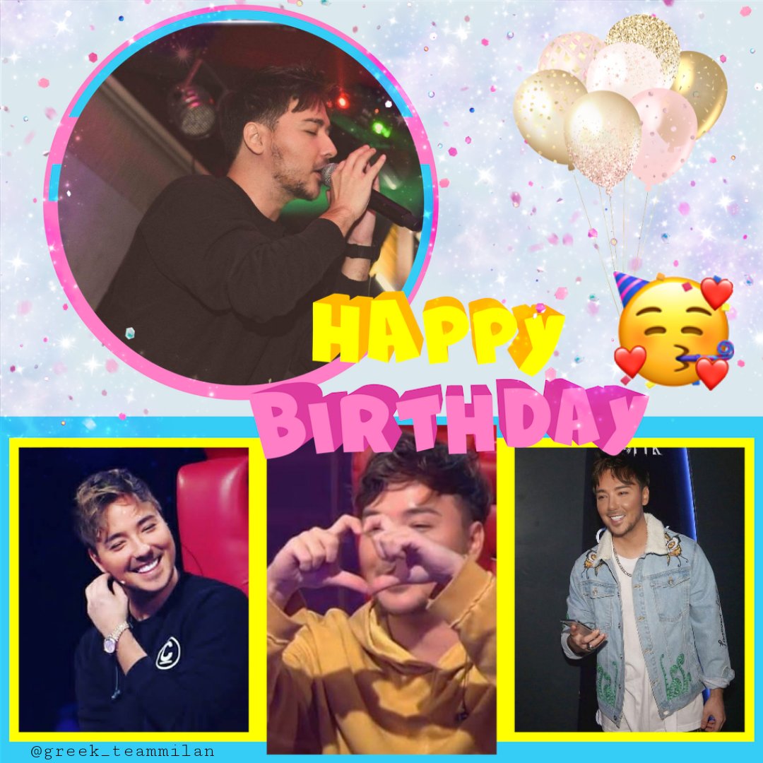 Greek_TeamMilan's tweet photo. Happy birthday @MILANSOLO!❤️🎉🎂🎁 We wish you all the best!💕 With love @Greek_TeamMilan❤️
#milanstankovic #happybirthday #krasivafamily #krasivalove https://t.co/p7p35CvuZA