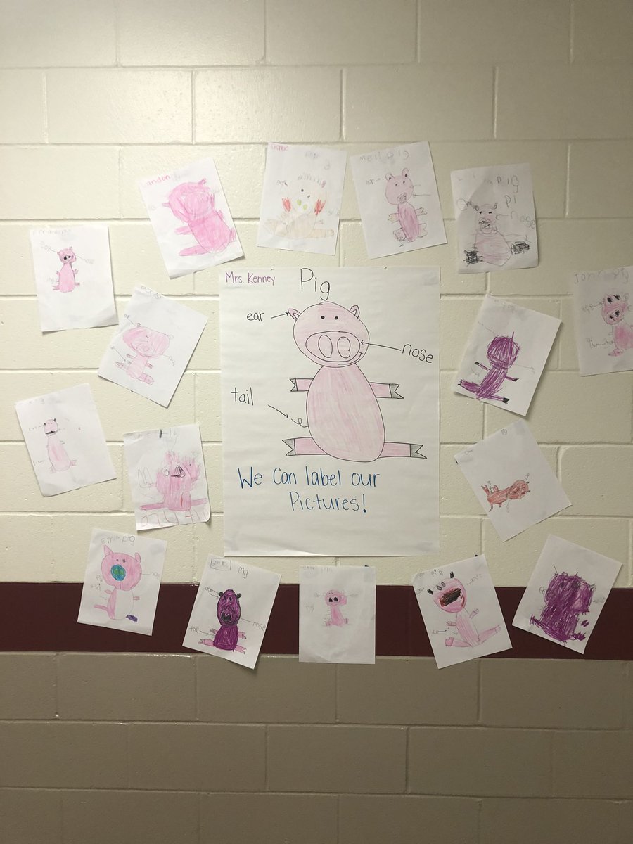 Check out our directed drawings and labeling skills! #Kindergarten #CCSD #FunLearning #TheBestView #ThriveMoore <a href="/R_M_Moore_Elem/">R M Moore</a> <a href="/CherokeeSchools/">Cherokee Co. Schools</a>