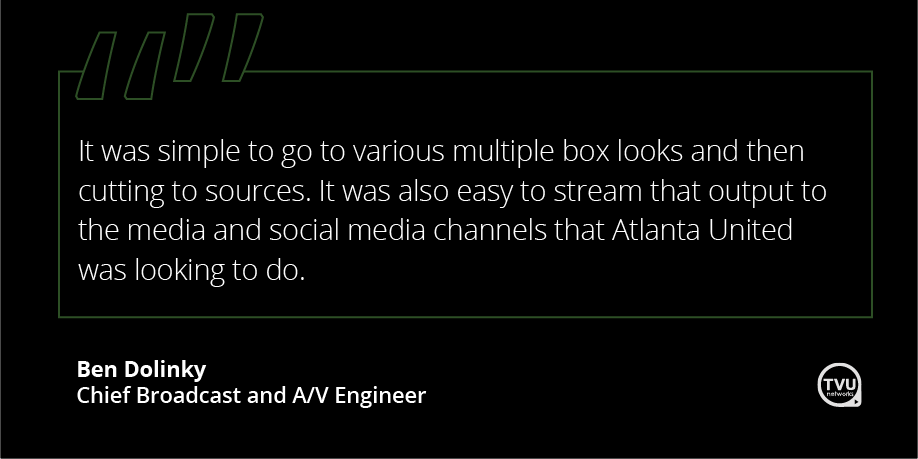 TVUNetworks's tweet photo. .@MBStadium was scheduled to host two separate virtual events for @ATLUTD and AMB Sports + Entertainment. All of the participants at these events were in different cities across the US, requiring #RemoteParticipation. Learn about the outcome => https://t.co/skauTFPrjg https://t.co/zzuPkgL3iu