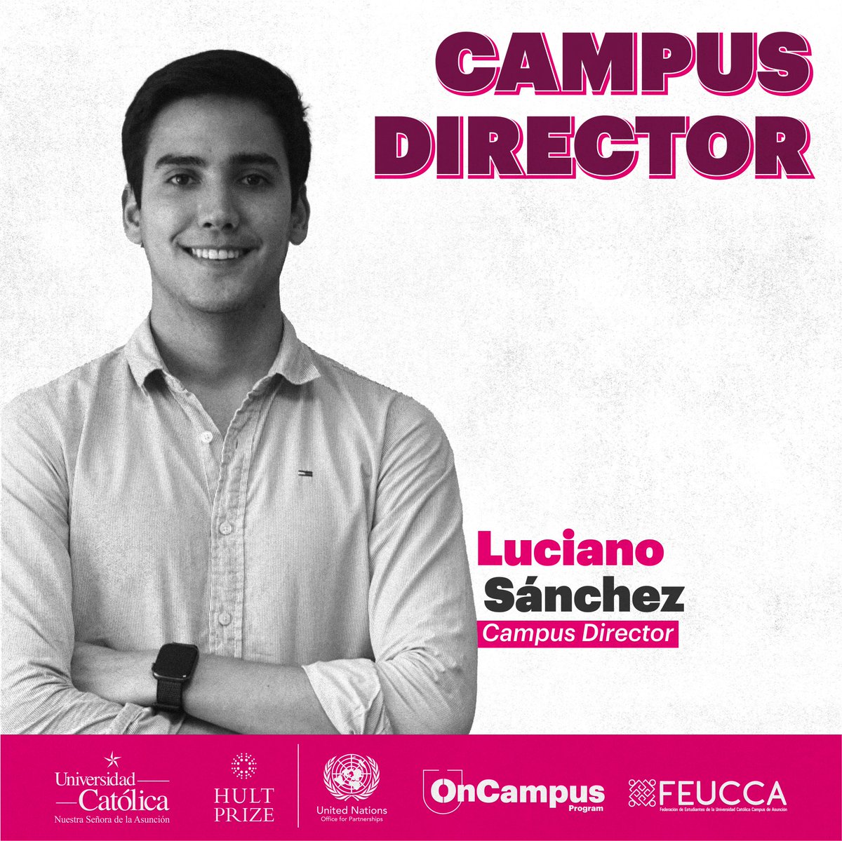 ¿Querés saber quien es nuestro Campus Director? 👀 

Te presentamos a Luciano Sánchez, Director del programa Hult Prize en el Campus de la Universidad Católica 🤩🎈⠀
⠀
Su cargo consiste en liderar el programa buscando educar, capacitar e inspirar a los estudiantes 🤝💪⠀#HP22
