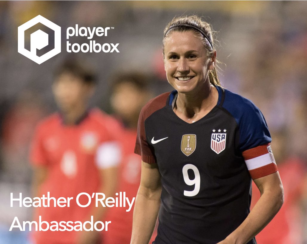 PlayerToolbox's tweet image. We are delighted to announce that renowned soccer icon Heather O’Reilly has joined Player Toolbox as a Global Ambassador. Influencing thousands of players on and off the field!
Welcome to the Toolbox team!
@PlayerToolbox @HeatherOReilly
#driveyourdevelopment #upit