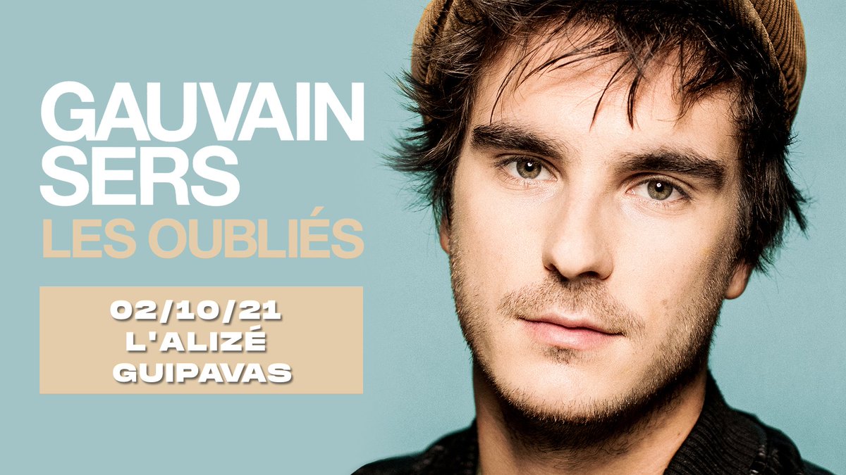 📍@GauvainSers • l'Alizé #Guipavas #Brest le 02 octobre ! NOUVEL ALBUM DISPONIBLE | "Ta place dans ce monde" : gauvainsers.lnk.to/TPDCMID
🎫Billetterie Guipavas : bit.ly/3qlarPi-gauvai…
<a href="/WSpectacle/">W SPECTACLE</a>