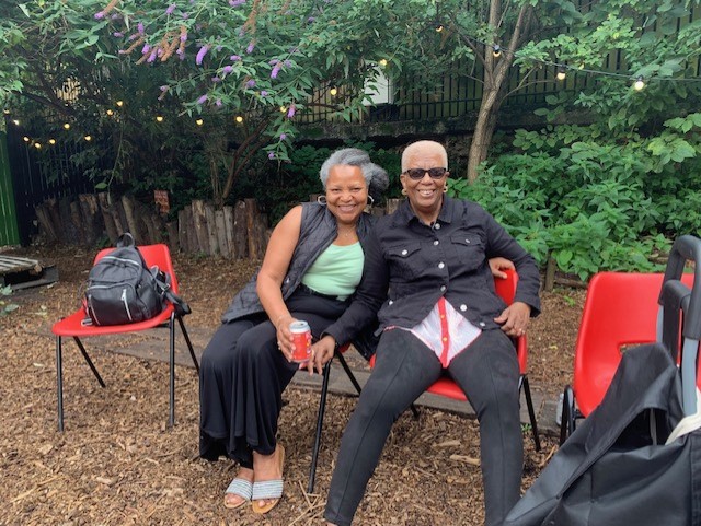 connecthackney's tweet photo. More pics from our Older People's Committee 'summer social' held at Dalston Curve Garden.
Great to have the opportunity to see people in person!
#E8 #ageingbetter #ConnectHackney #Hackney @connecthackney @hackneycvs @tnlcomfund @Ageing_Better https://t.co/L1su4WGmOW