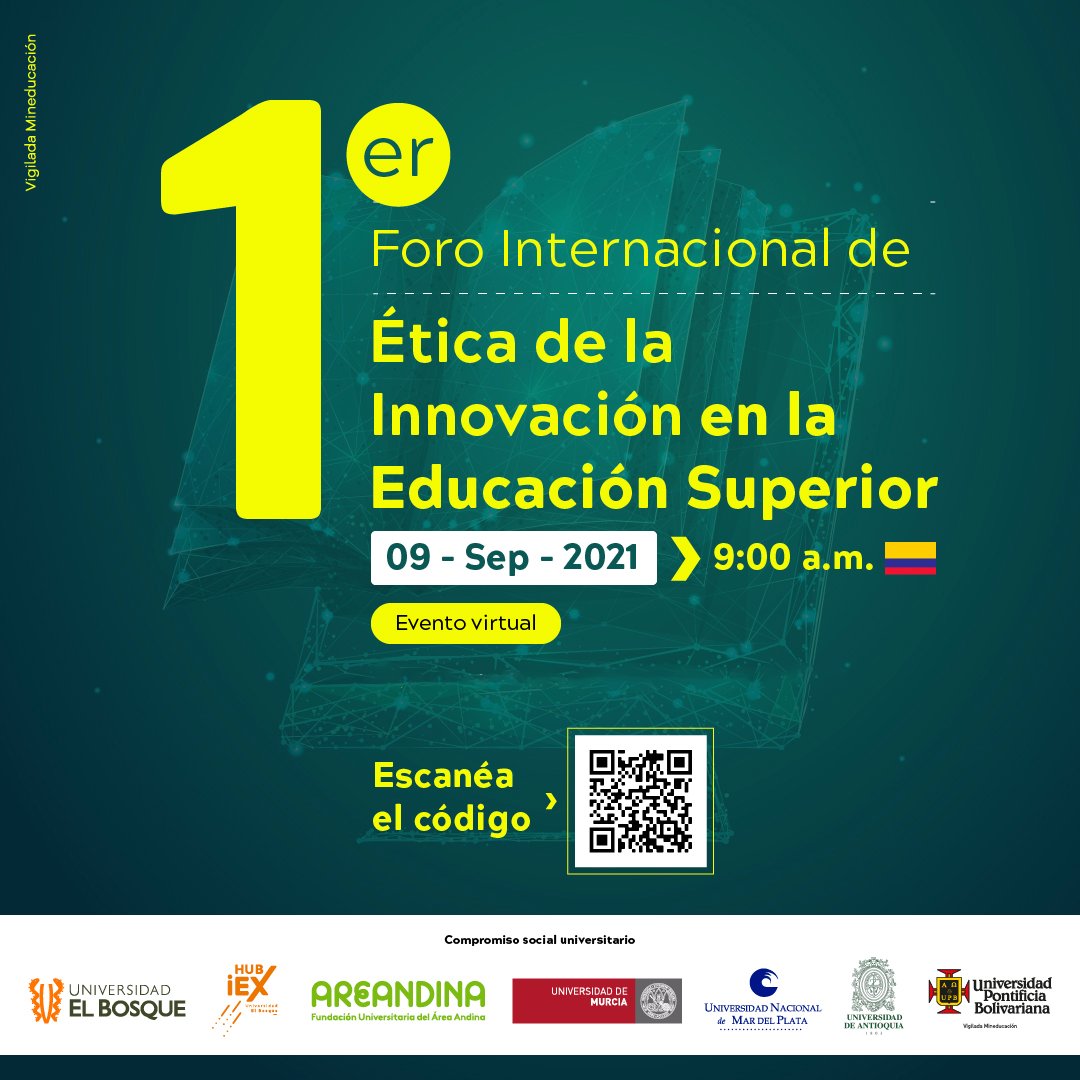 AHORA!! Apertura del Foro Internacional de Ética de la Innovación en la Educación Superior

👇
youtube.com/watch?v=-obugg…