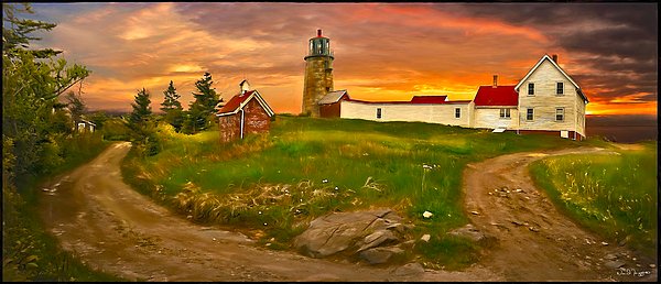 DaveHiggins14's tweet photo. New artwork for sale! - "Two Paths, Monhegan Island , Maine" - https://t.co/s2VvB5cihI @fineartamerica https://t.co/YV3td6xj9T