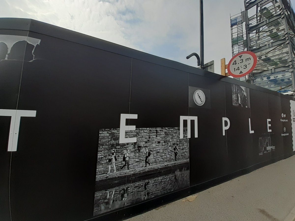 Pleased to have FINALLY visited the @TempleLeeds site today, while inducting our new @BAMConstructUK, @WeAre_LCB & @ENAbleFutures L4 #apprentice Site Supervisor, Kyle. This opportunity was made possible for him due to our relationship with the fab CEG/@ForgeYourFuture 💛