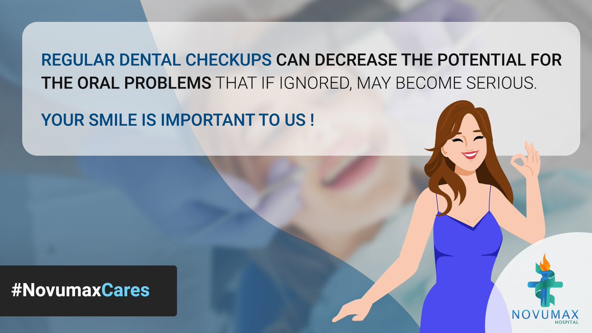 novumax's tweet photo. If you feel compelled to avoid your routine #DentalAppointment by inventing any ridiculous excuse, you're certainly setting yourself up for trouble! 
Yes, dental examinations are just as vital as other types of #physical examinations.

#NovumaxCares #QualityHealthcareForAll https://t.co/V2yqowRpaT
