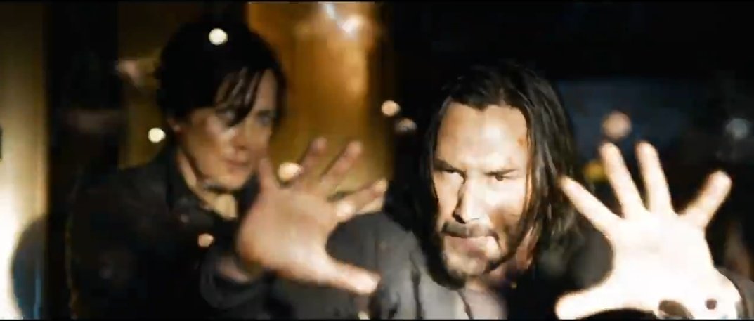 ScarySony's tweet image. Neo n Trinitri reunian lagi.. via #TheMatrixResurrections 

padahal karakter Triniti di ceritain tewas deh, pas di #MatrixRevolution 🥲