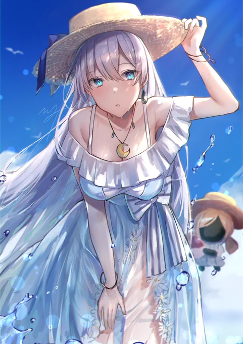 #FGO
「あら、どうしたの?マスター」
水着アナスタシアさん実装ありがとうございます…! 