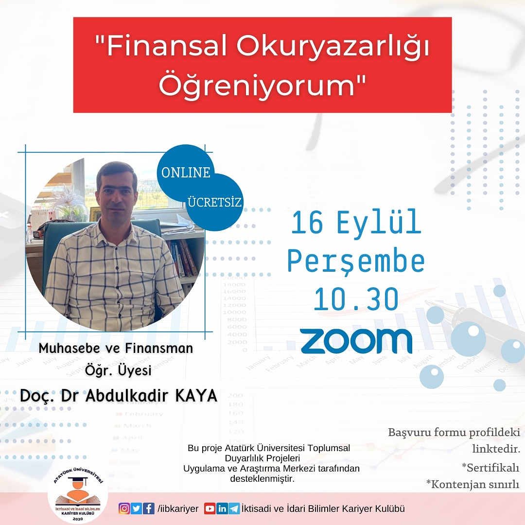 Finansal okur yazarlık başvuruları için buradan ulaşabilirsiniz kontenjan sınırlıdır
forms.gle/KcPqHo2HFoCU3N…