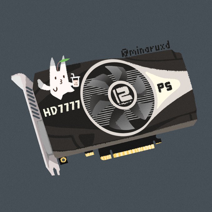 グラフィックボードのtwitterイラスト検索結果