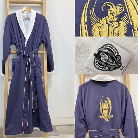 We can create a totally bespoke designed bathrobe as well as many beautiful bathrobes from stock #monnogrammed #embroidery #bathrobes#hotelsupply conta.cc/3tqJgFo