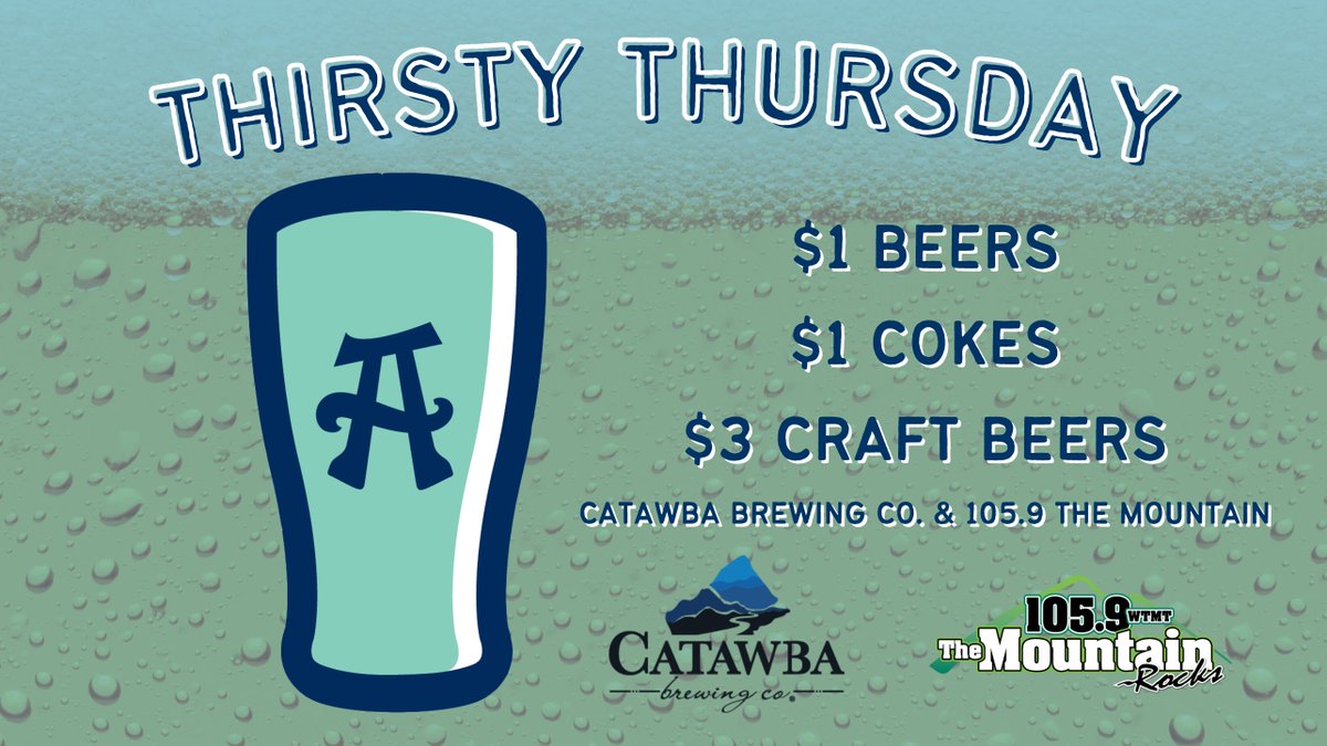 Final call! It's (almost) closing time, Tourists fans. Come join us for the final Thirsty Thursday of the season, courtesy of <a href="/CatawbaBeer/">Catawba</a> and <a href="/1059TheMountain/">105.9 The Mountain</a>. Gates open at 5:30PM.