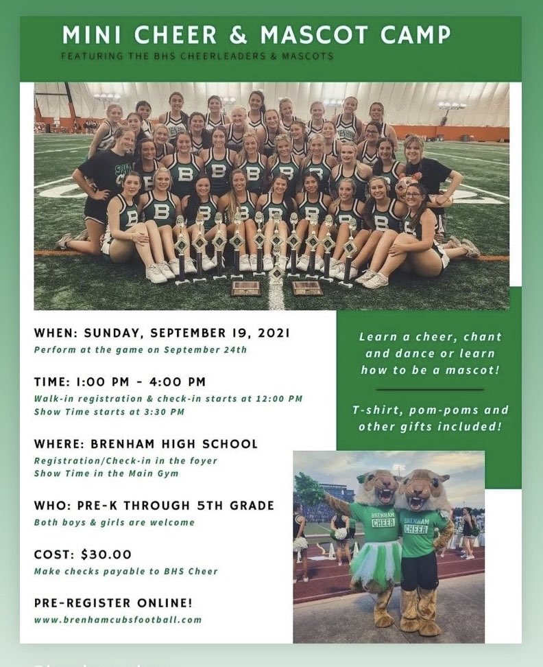 Brenham Cheer (@brenhamcheer) on Twitter photo 