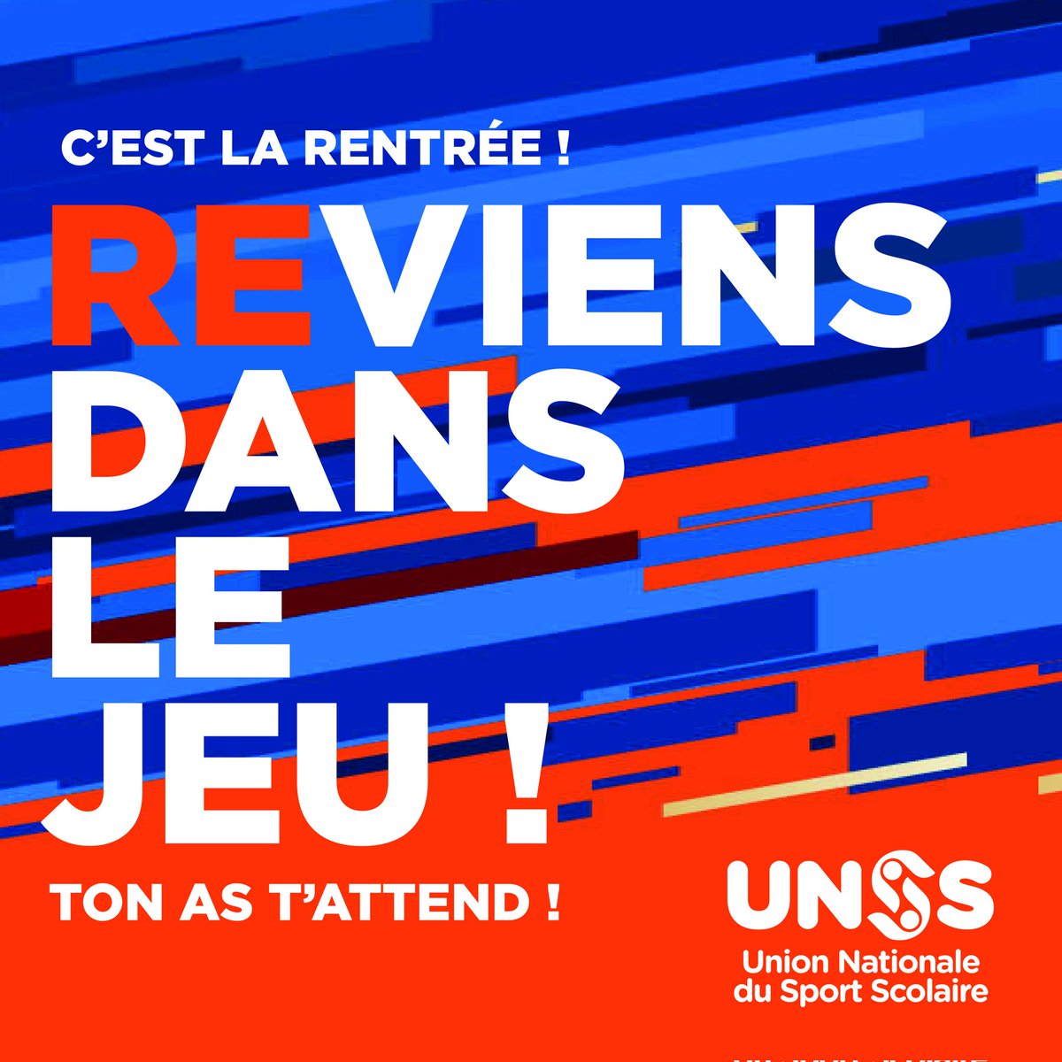 Reviens dans le jeu @unss_42 Le mercredi toutes les associations sportives vous attendent, contactez vos professeurs d’EPS 
#ReviensDansLeJeu
<a href="/Dep_Loire42/">Département de la Loire</a>
<a href="/unssloire/">unss_42</a>
