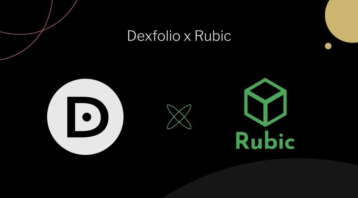 dexfolioapp's tweet photo. We're pleased to announce our partnership with @CryptoRubic!
The Rubic widget allows cross-chain purchases of $DEXF from our website https://t.co/ZXVF4BzGnp, and will be implemented in the coming days
$DEXF is already listed on Rubic exchange:
https://t.co/SftFrOYntE
#Dexfolio https://t.co/cvpvGlomYT