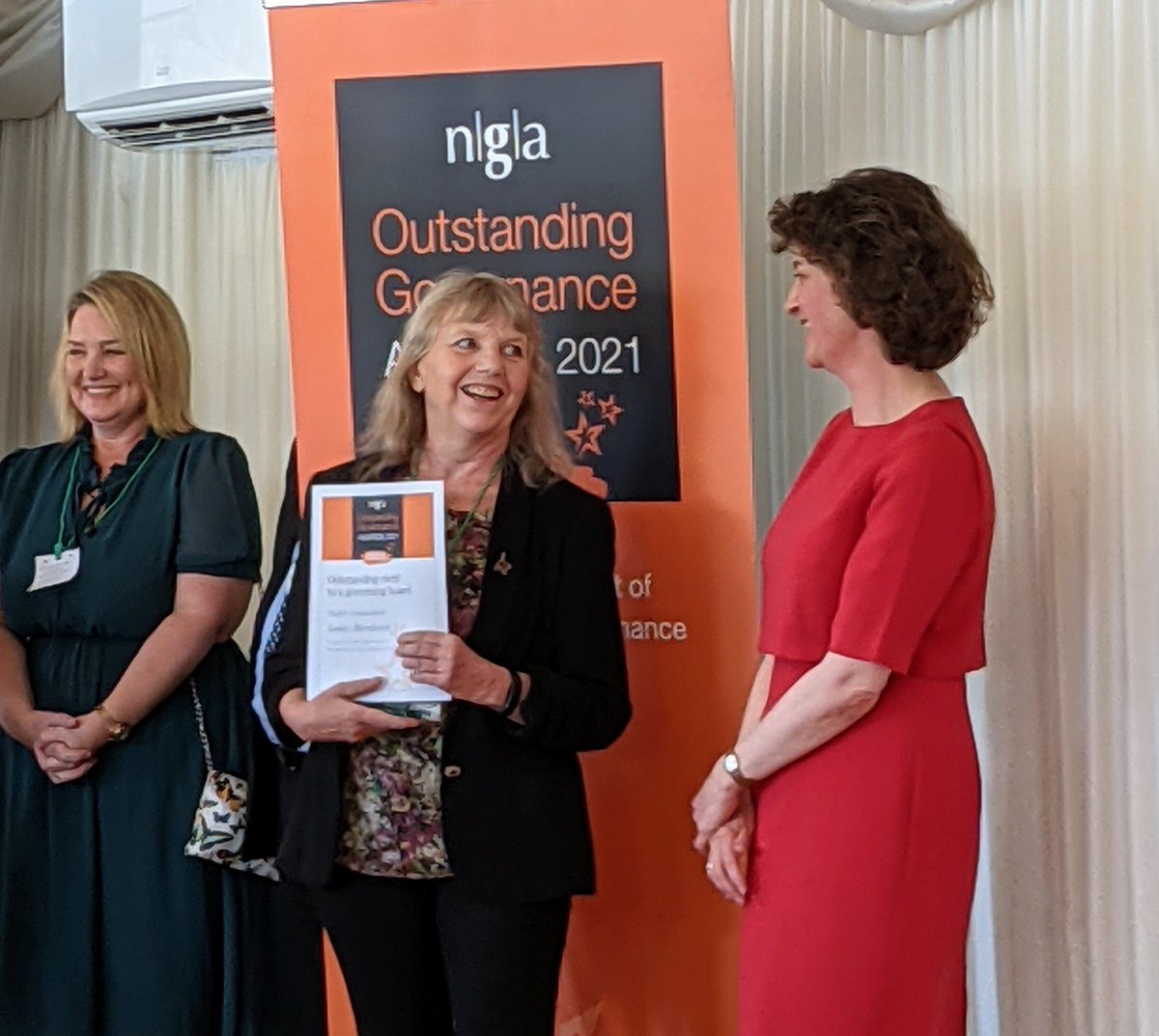 beth_hardwick_'s tweet photo. After nearly a decade of working with schools in Kent my lovely mama Lesley was High Commended at the Outstanding Governance Awards. She's awesome #ngaawards #visiblegovernance @educationpeople https://t.co/kyjW7Gk264