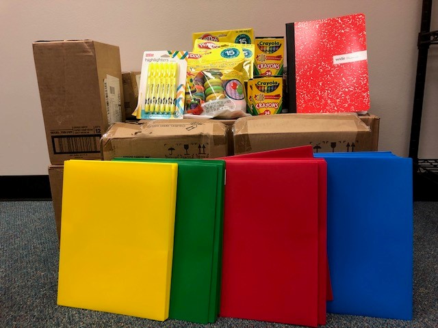 ParkPlaceWrap's tweet photo. HUGE THANKS!!!  Hope mentors and the congregation of Christ Church Cathedral for your generous donation of School supplies. @ParkPlaceES  @ParkPlaceWrap @cccathedraltx @KidsHopeUSA https://t.co/MI8uP7afHN