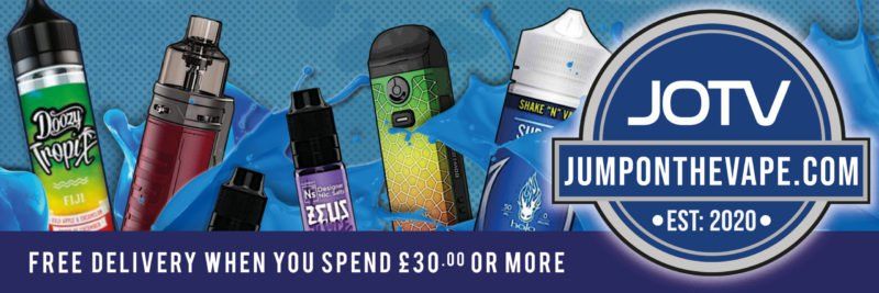 Make sure you don't miss a bargain - save 13% on E-liquids from <a href="/jumponthevape/">Jump on the Vape</a> with our exclusive Discount Code ! bit.ly/3xOB0je #JumpOnTheVape #Eliquid #VapeDeal #Vape #Ecigclick