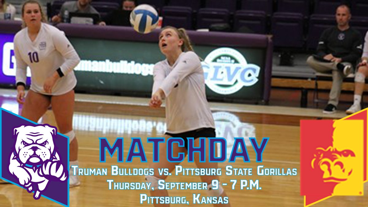 Truman Athletics (@trumanathletics) on Twitter photo <a href="/TrumanVB/">Truman State Volleyball</a> is back in action this week at the Gorilla Classic Tournament! They take on the hosts, Pittsburg State, tonight at 7 PM! <a href="/TrumanVB/">Truman State Volleyball</a> is back in action this week at the Gorilla Classic Tournament! They take on the hosts, Pittsburg State, tonight at 7 PM!