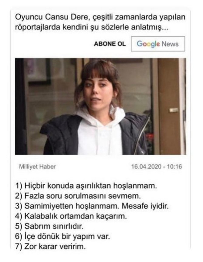 sen cansu dereymissin kanki @altiogluonay 😊