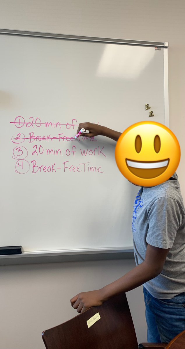 mskeating_wcs's tweet photo. Student schedules don’t have to look pretty - they need to function so they: 1. Show the student what comes next 2. Show how much work needs to be completed 3. Show the student how they will be reinforced ⭐️ bonus - they help decrease anxiety 😌 https://t.co/hoNxDIgWya
