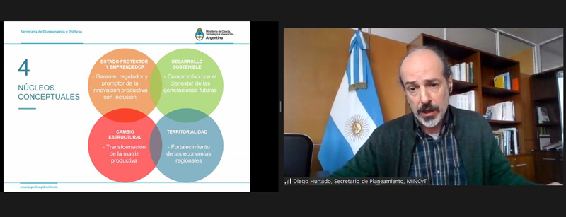Se presentó el Plan Nacional de Ciencia, Tecnología e Innovación 2030 ante la CAPLANCYT. Tiene cuatro núcleos conceptuales: un Estado protector y emprendedor, el desarrollo sostenible, la territorialidad y el cambio estructural. Leé más en: argentina.gob.ar/noticias/se-pr…