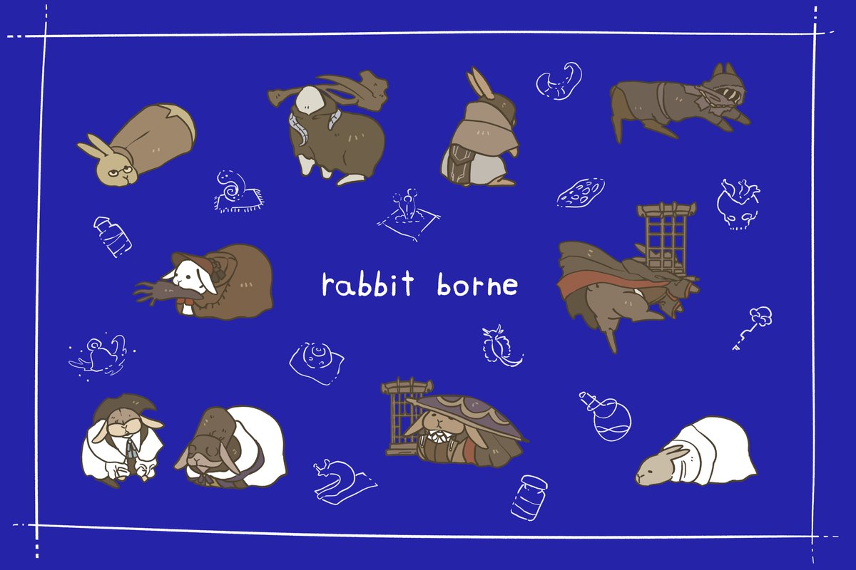 「Rabbit borne
 #Bloodborne 」|ヒノ宮のイラスト