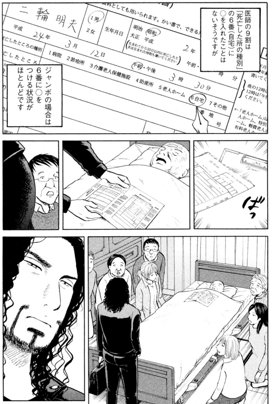 本日より新シリーズ!!

最期くらい好きなところで死にたい・・・

魚屋の主人の選んだ選択は・・・?

「ジャンボの看取り」シリーズです
1/3 