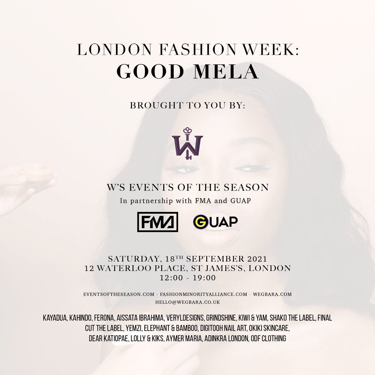 WsEOTS's tweet photo. Shop the Black@LFW limited edition collection by @goodmela at London Fashion Week https://t.co/OALeJbeetb