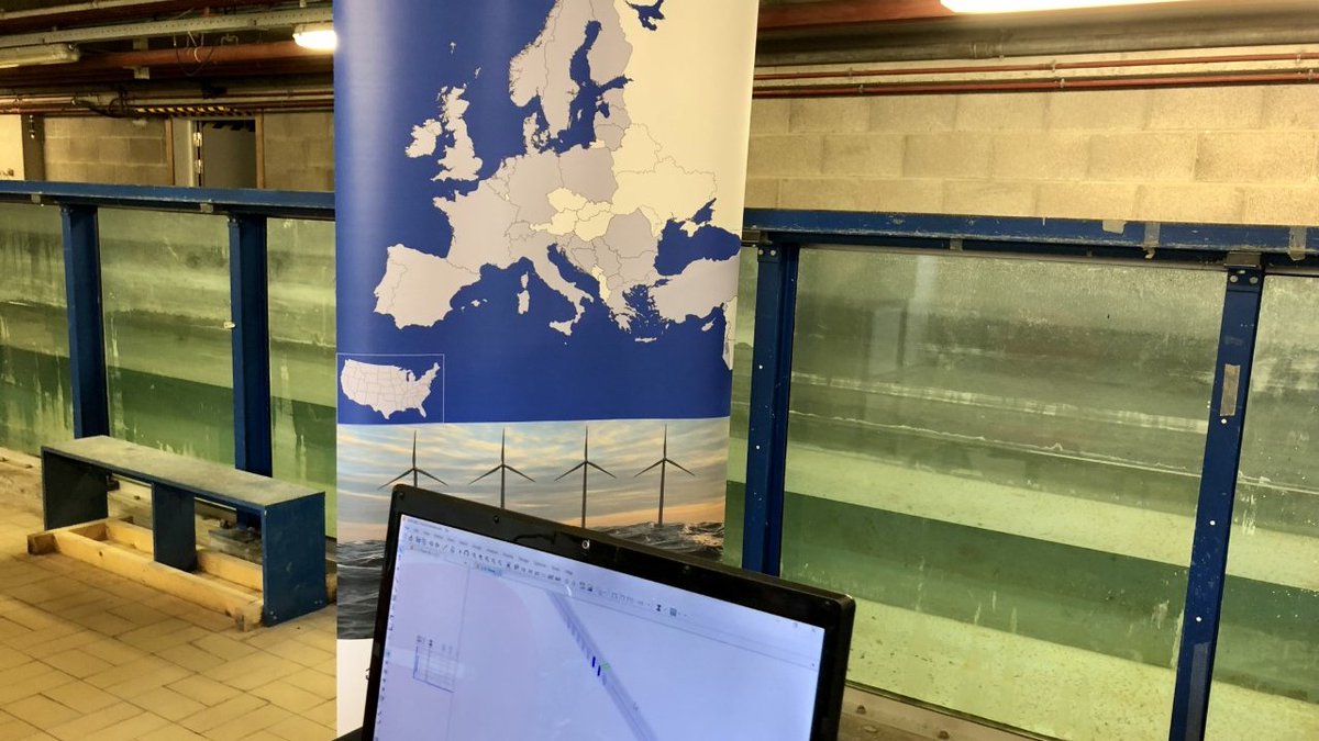 Looking back to a succesful collaboration within the <a href="/wecanet/">WECANet COST Action CA17105</a> Round Robin Testing Program! After testing <a href="/LABIMA_UNIFI/">LABIMA</a> and @feup_porto, the Oscillating Water Column was tested at the wave flume of the Coastal Engineering Research Group of <a href="/ugent_fea/">Faculty of Engineering and Architecture UGent</a>. <a href="/VickyStratigaki/">Vicky Stratigaki</a> <a href="/peter_troch/">Peter Troch</a>